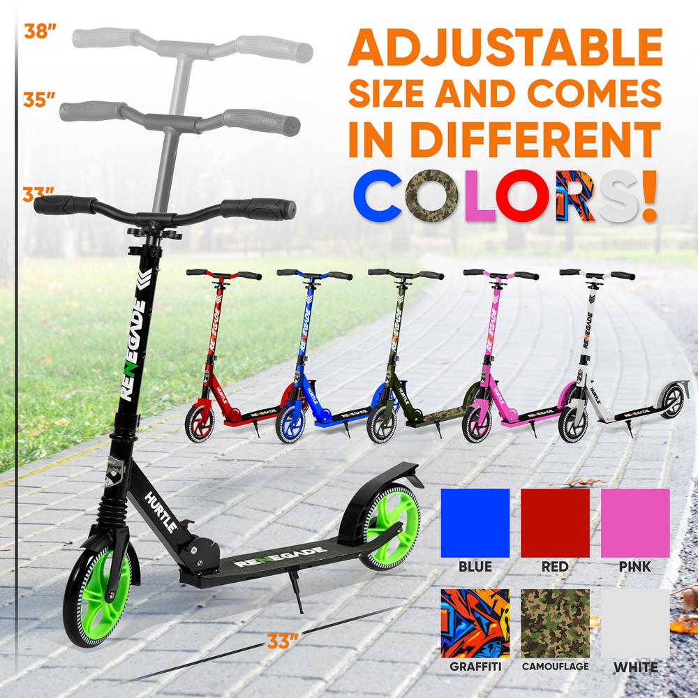 product image number 6 for Hurtle Foldable Kick Scooter