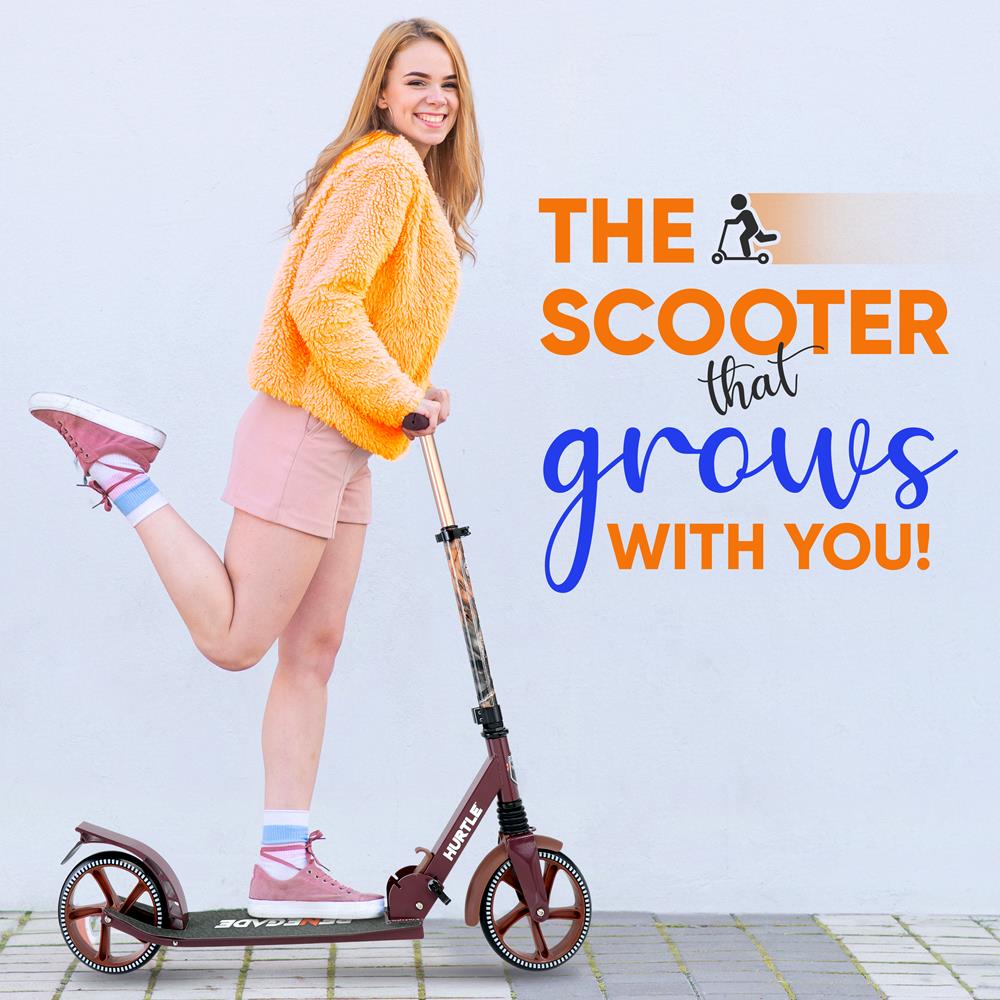 product image number 8 for Hurtle Foldable Kick Scooter
