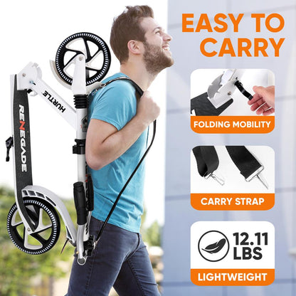 product image number 4 for Hurtle Foldable Kick Scooter