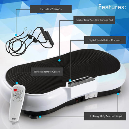 product image number 7 for Hurtle Vibration Fitness Exercise Machine