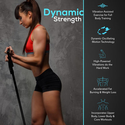 Vibration Platform Machine for Fast Weight Loss, Adjustable Speed, Portable