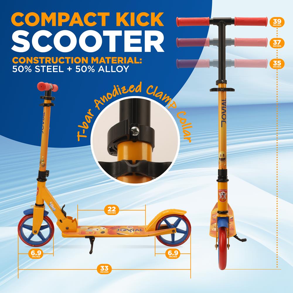 product image number 2 for Pyle Foldable Kick Scooter