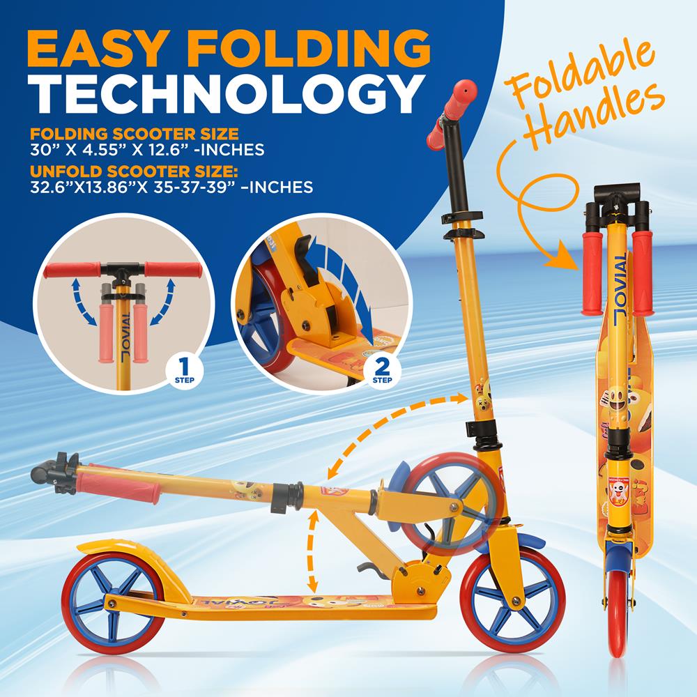 product image number 3 for Pyle Foldable Kick Scooter