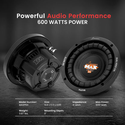 Woofer Lanzar Max 6" 