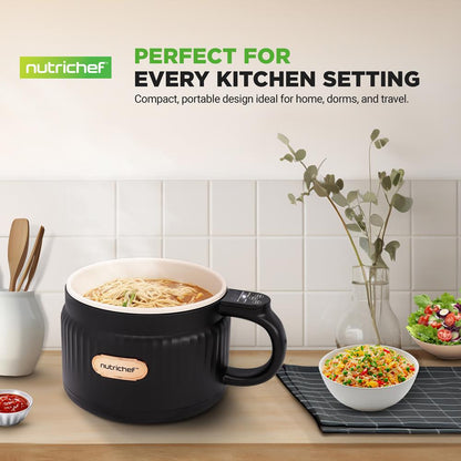 Portable Rice Cooker, Rapid Cooking, Non-Stick Ceramic, 1.6L Capacity