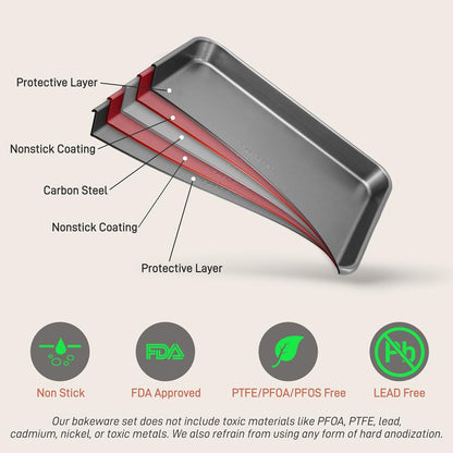 Nonstick Cookie Sheet Baking Pan