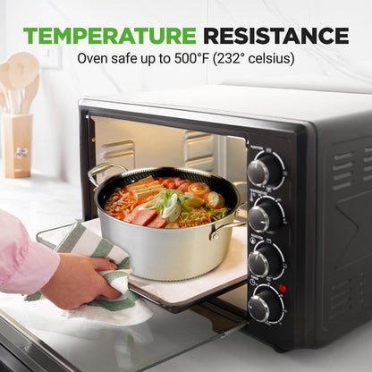 product image number 3 for NutriChef Stainless Steel Stew Pot With Lid