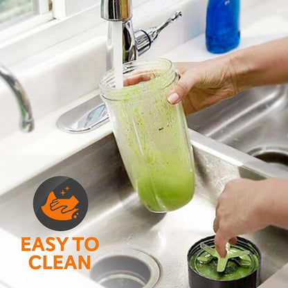 Electric Blender for Smoothies - High-Speed Motor, Stainless Steel Blade