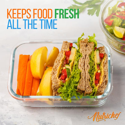 High Borosilicate Glass Food Container
