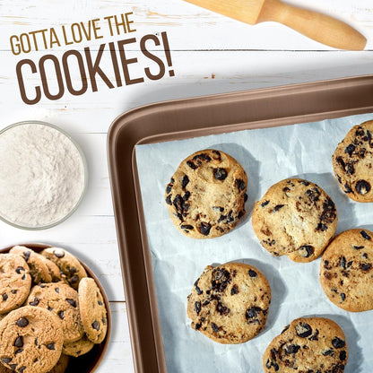 20-Piece Nonstick Cookware Set - Even Heat, PFOA/PFOS-Free, Tempered Glass