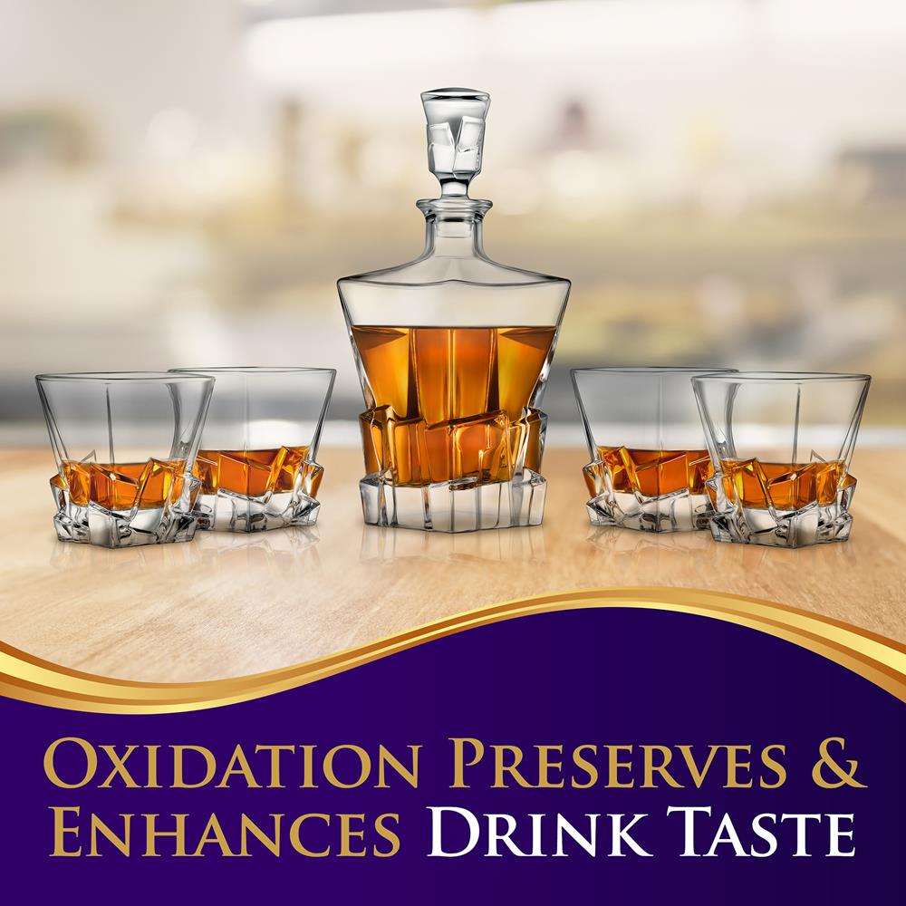 product image number 5 for NutriChef Whiskey Decanter Set