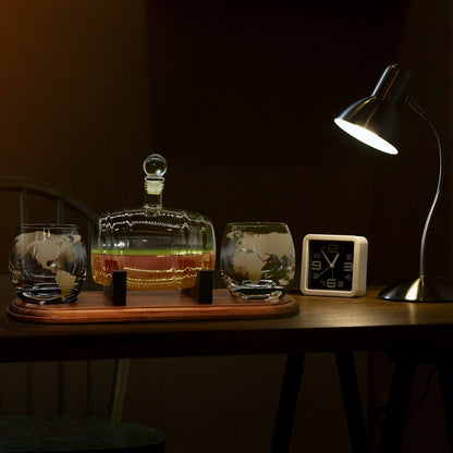 product image number 5 for NutriChef Whiskey & Wine Decanter Set