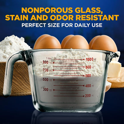 product image number 6 for NutriChef Premium Glass Measuring Cup