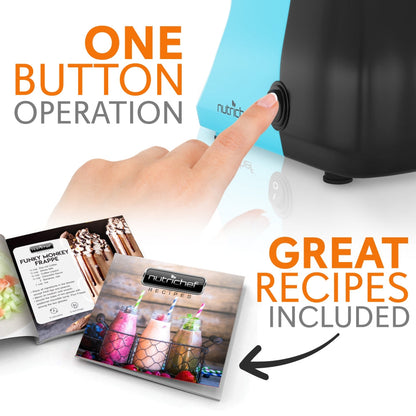 Electric Frozen Dessert Maker - Healthy Treats - 150W - Blue