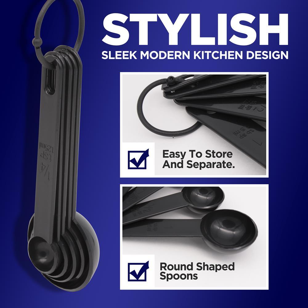 product image number 3 for NutriChef Kitchen Measuring Spoons