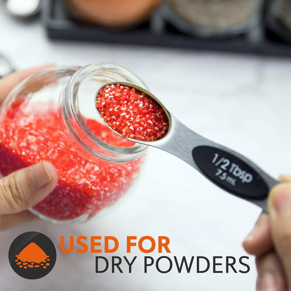 product image number 3 for NutriChef Kitchen Measuring Spoons