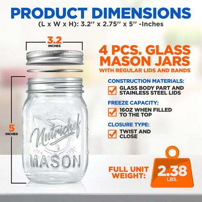 Glass Mason Jars