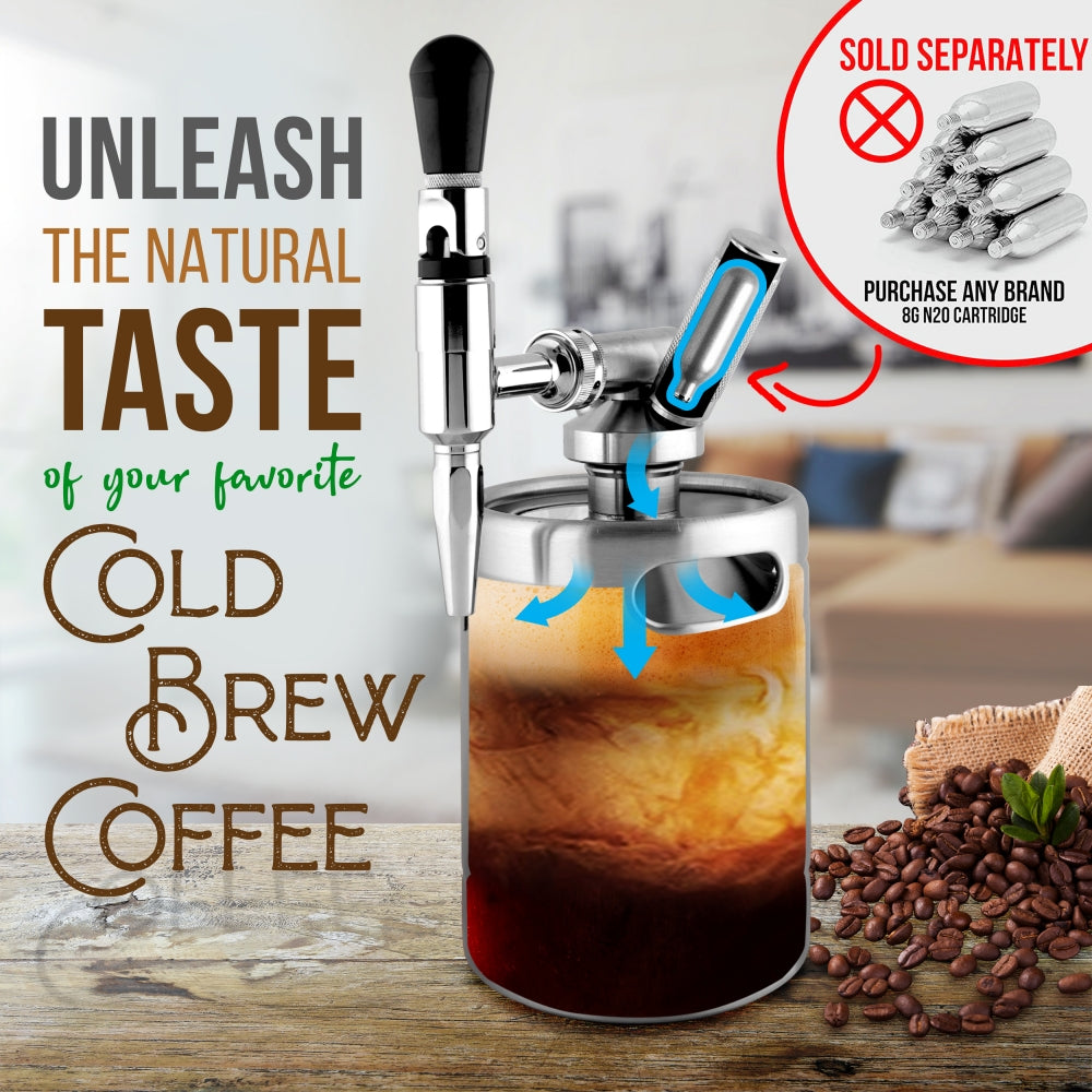 product image number 2 for NutriChef Nitro Cold Brew Coffee Maker