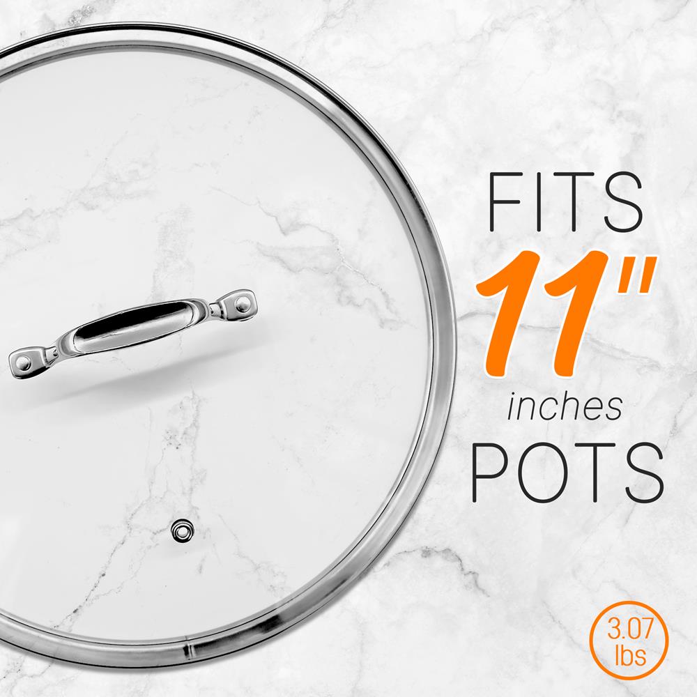 product image number 3 for NutriChef Cookware Stockpot Lid