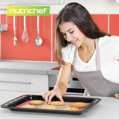 Silicone Baking Mats Non-stick Food-Grade Oven-Safe 480¬∞F Pink