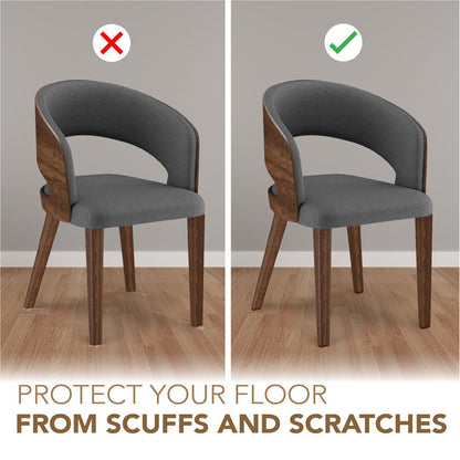 Felt Furniture Pads 45-Pack, Protect Floors, Anti-Scratch, Easy Install