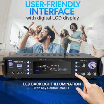 Pro Audio Home Theater Stereo Amplifier