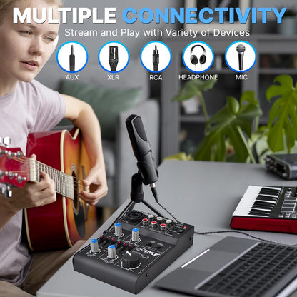 product image number 3 for Pyle Compact Dj Mixer Pro Audio Interface