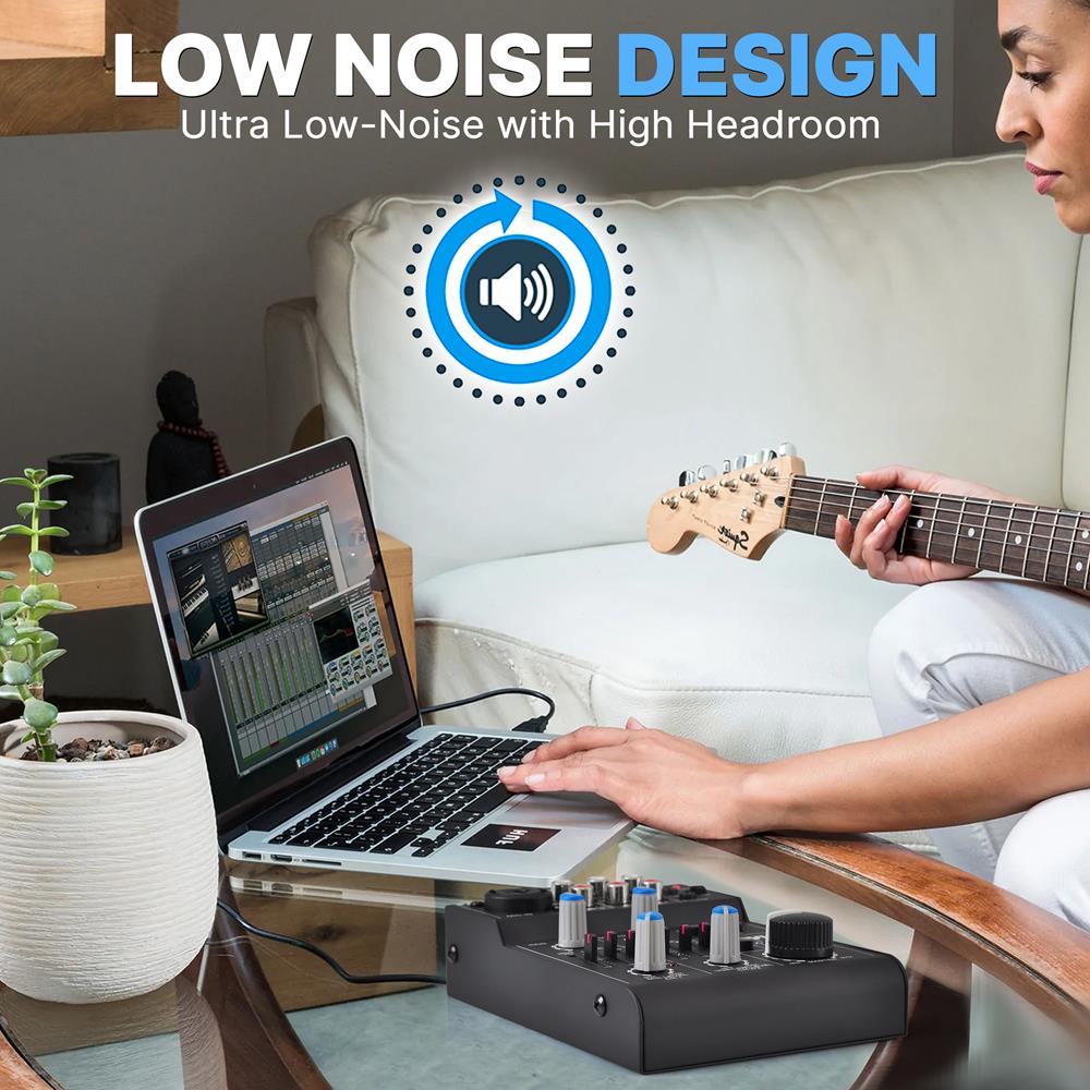 product image number 5 for Pyle Compact Dj Mixer Pro Audio Interface