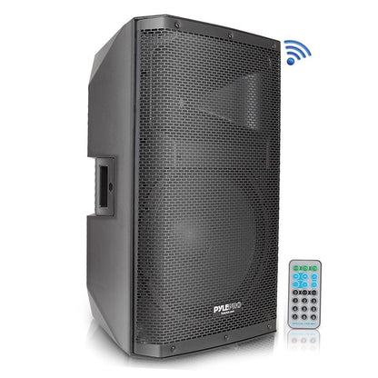 Bluetooth PA Speaker 1400W High-Powered 15" Subwoofer Black
