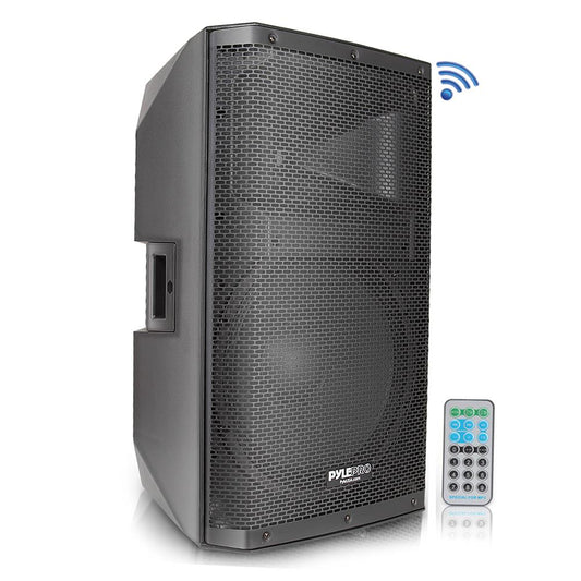 Bluetooth PA Speaker 1400W High-Powered 15" Subwoofer Black