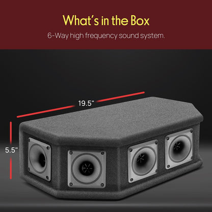 Système de tweeter DJ à 6 voies 