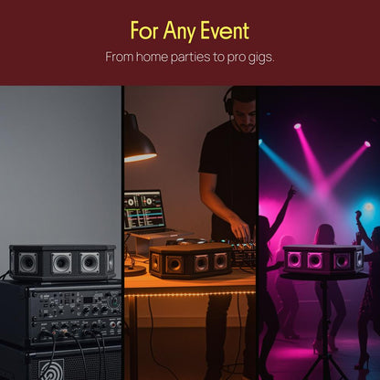 Système de tweeter DJ à 6 voies 