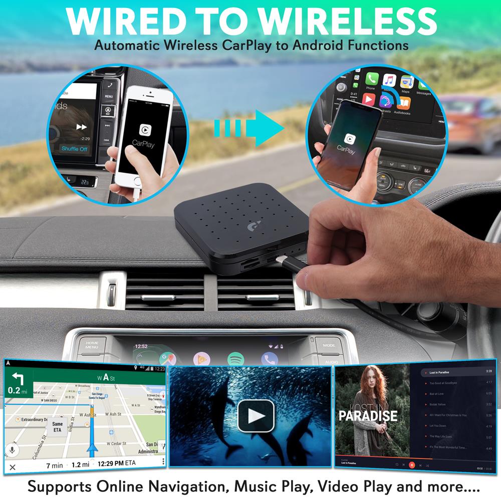 product image number 4 for Pyle Wireless Carplay & Android Smart Link Ia