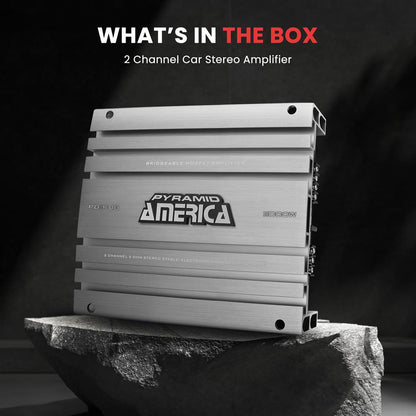 Pyramid 4 Channel Amplifier