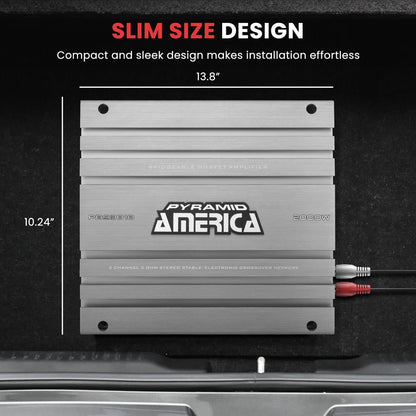 Pyramid 4 Channel Amplifier
