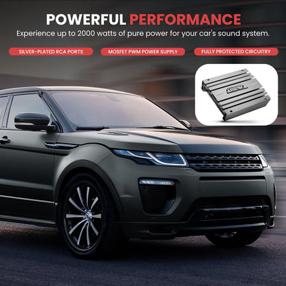 Pyramid 4 Channel Amplifier