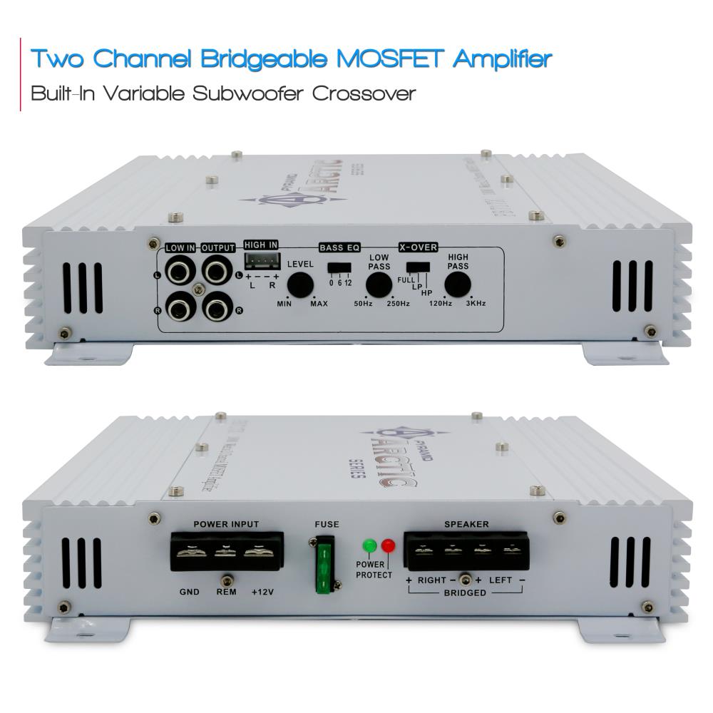 product image number 4 for Pyramid Pyramid Arctic 2Ch 1000 Watts Amplifier