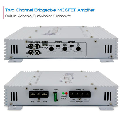 product image number 4 for Pyramid Pyramid Arctic 2Ch 1000 Watts Amplifier