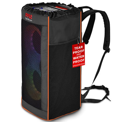 Portable Waterproof Speaker Bag, Tear-Proof Oxford Fabric, Blue