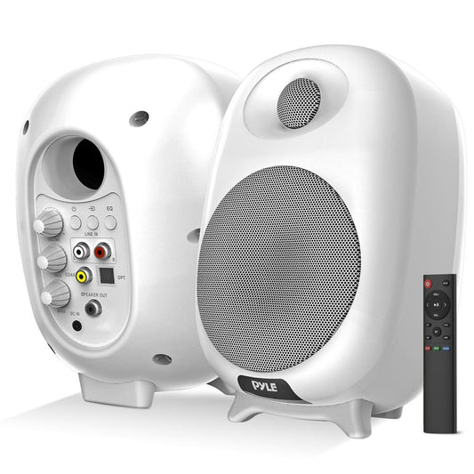 product image number 1 for Pyle Hi-Fi Home Bookshelf Monitor Speakers