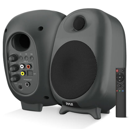 product image number 1 for Pyle Hi-Fi Home Bookshelf Monitor Speakers