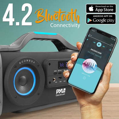 Portable Bluetooth Speaker Radio System