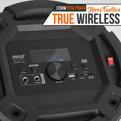 product image number 2 for Pyle Bluetooth Pa Speaker & Microphone System