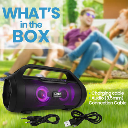 Wireless Bluetooth Boombox Speaker - Monstrous Sound, Waterproof, 40W