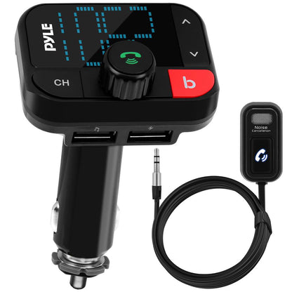 Portable Car Music Transmitter, Hands-Free, Bluetooth 5.0, LCD Display
