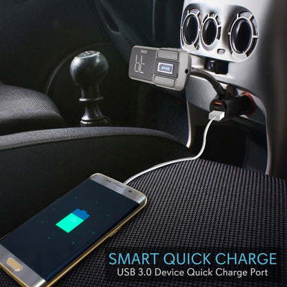 product image number 6 for Pyle Bluetooth Car Adapter With Quick Charge