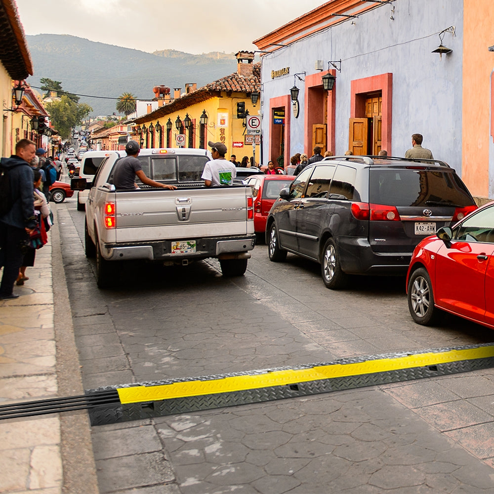 product image number 6 for Pyle Cable Ramp End Caps Finish Pieces, 4-Ch.