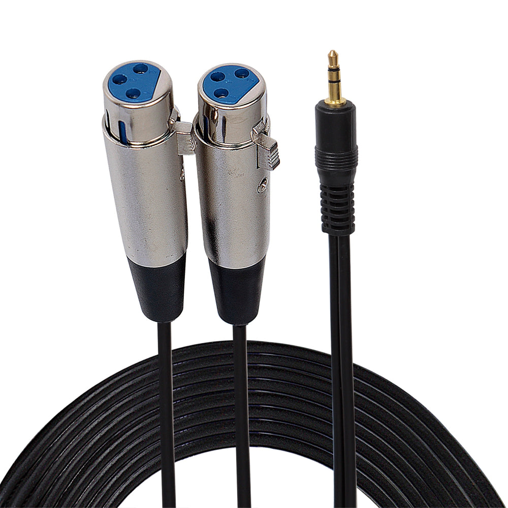 product image number 1 for Pyle 6' Ft. 3.5Mm-To-Xlr Cable