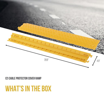 Rampe de protection pour câbles / fils 