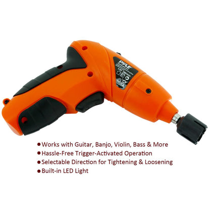 product image number 5 for Pyle Wireless Electric Guitar String Winder